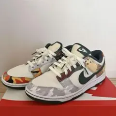 NIKE DUNK LOW SE SAIL MULTI CAMO