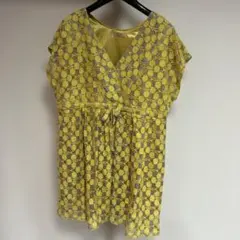 イエロー　チュニック