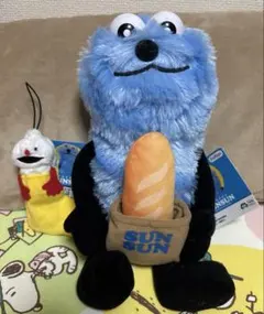 パペットスンスン　ベーカリー BIG ぬいぐるみ　すっぽりソックスマスコット