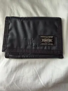 PORTER ナイロン 三つ折財布 ウォレットブラックのサムネイル