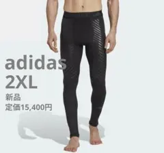 新品 adidas アディダス スポーツタイツ 2XL テックフィット