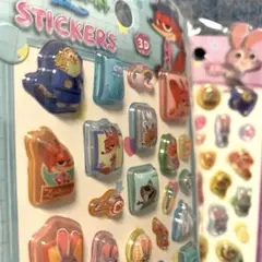 と*ん様 ぷっくりシール ぷくぷくシール 立体シール 硬いシール 3Dシール