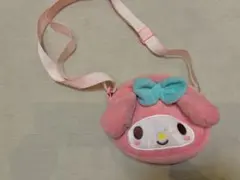 ウサギ顔デザインのぬいぐるみポーチ