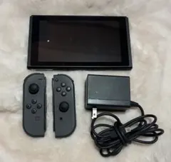 Nintendo Switch 本体 グレー 付属品セット（箱無し）のサムネイル