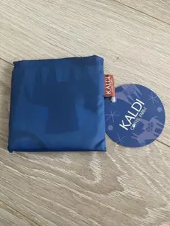 新品 KALDI エコバッグ Helpers ブルー