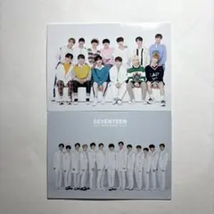 seventeen セブチ　集合トレカ　2枚セット
