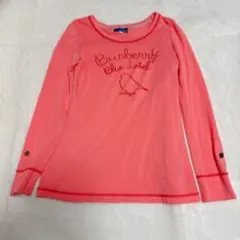 Burberry Blue Label ピンク長袖カットソー