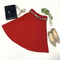MARELLA sport マレーラ　スカート　赤のサムネイル