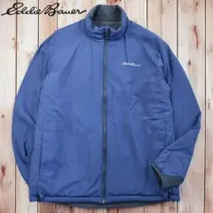 01M633◯ Eddie Bauer リバーシブル 中綿 ブルゾン ジャケットのサムネイル
