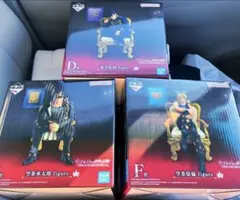ジョジョの奇妙な冒険一番くじ承太郎、仗助、徐倫フィギュア➕ポスター付き