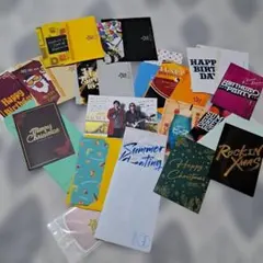 B'z　誕生日、暑中見舞、クリスマスカード等　18枚