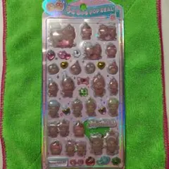 うるちゅるポップシール#未使用#未開封#モンチッチ