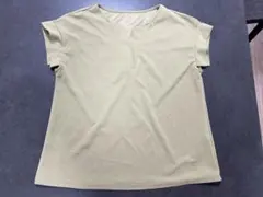 オリヒカ スキッパーカットソー オリーブグリーン