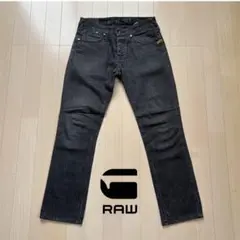 G-STAR RAW BLACK DENIM SIZE 29 スリムフィット仕様