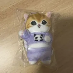 モフサンドパジャマにゃんマスコットタグづき
