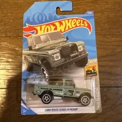 Hot Wheels Land Rover Series III Pickup