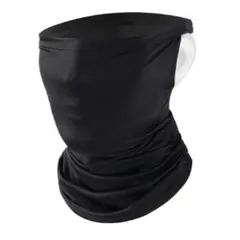 UVカット フェイスカバー ネックガード ブラック 吸湿速乾 [残り１個]
