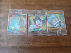 ドラゴンボール 超戦士シールウエハース シール 3枚セット 未開封