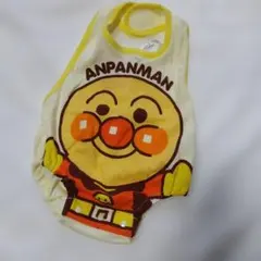 アンパンマン前かけエプロン 70〜80　ロンパース　遊び着