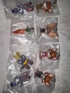 ズートピアめじるしアクセサリー 各弾4種ずつ 8個セット