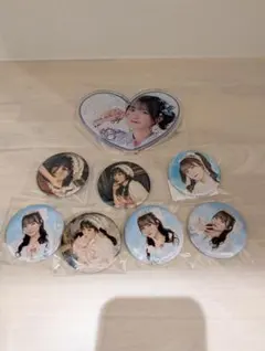 【限定品】きゅーすと梅田みゆ　初期ラッフルB賞&生誕缶バッジセット