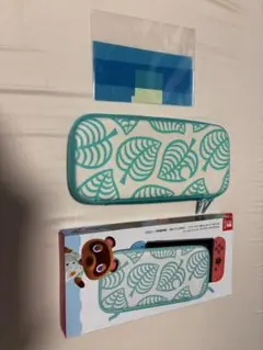Nintendo Switch キャリングケース あつ森　〜たぬきアロハ柄〜