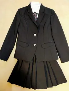 【CUTIE RIBBON】卒業式　卒服　黒　フォーマルスーツ 165cm 女子