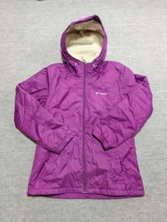 Columbia フード付きマウンテンパーカー Lサイズ 紫