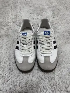 【adidas】 SAMBA OG white (23.5) 美品