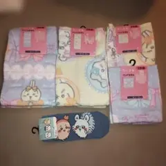 ちいかわ　フェイスタオル　ハンドタオル　りぼん　しまむら　おまけ付き