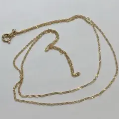 K18 750 ゴールド ネックレス 1.5g 切れ 刻印有 18金 - メルカリ