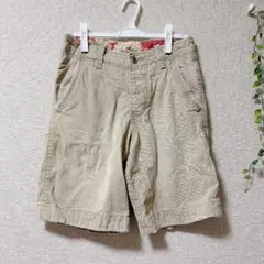 ホリスター ハーフパンツ S ダメージ ベージュ デイリー メンズ 28のサムネイル