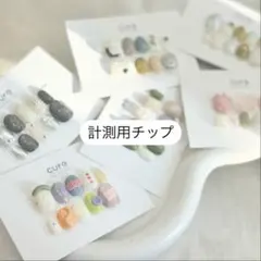 測定用ネイルチップ　ベリーショート