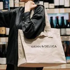 DEAN & DELUCA ワイングロサリーバッグ ナチュラル
