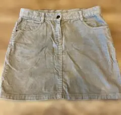 コーデュロイ タイトスカート