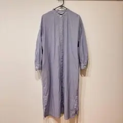 MidiUmi シャツワンピース　ストライプ