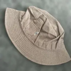 ピンクベージュ コットン バケットハット Fサイズ
