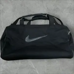 90s NIKE ボストンバック ショルダーバッグ レア 90〜00s NIKE ボストンバッグ 紺 ナイキ スオッシュ 小ぶり 古着