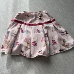 美品　メゾピアノ　ピンクスカート 110サイズ