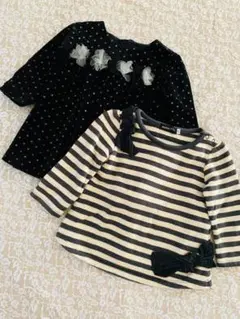 べべ　トップス　2枚　　秋冬　お値下げしました