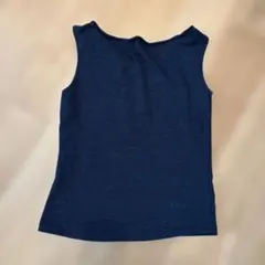 パラスパレス　藍染　ノースリーブトップスのサムネイル