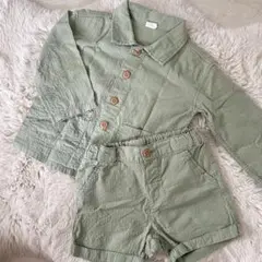 H&M エイチアンドエム　男の子　セットアップ　シャツ