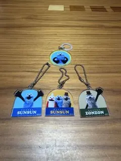 パペットスンスン キーホルダー めじるしアクセサリー ノンノン ゾンゾン