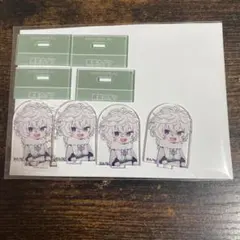 にじさんじ　叢雲カゲツ　チョコエッグ　プラス　クリアスタンド　シール