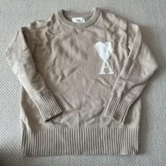 アミパリス　ニット　セーター　ベージュ　レディース　ami paris