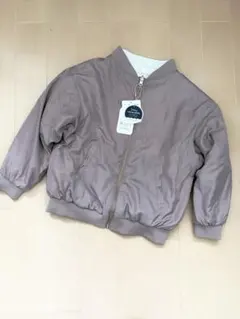 新品 MA-1風 ジャケット ファー リバーシブル 2way ピンク ホワイト