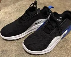 ◼️ナイキ NIKE エアマックスモーション2 ブラックブルー 青黒26cm 美品