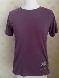 モンベル 半袖Tシャツ M 紫のサムネイル