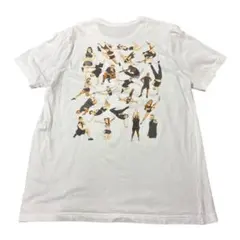 グラフィックTシャツ　チアダンス　ホワイト　古着　8aのサムネイル