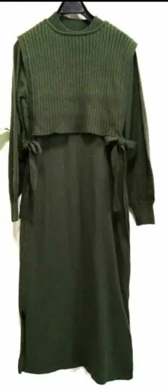アーバンリサーチ　ニットワンピース　アンサンブル　フリーサイズ